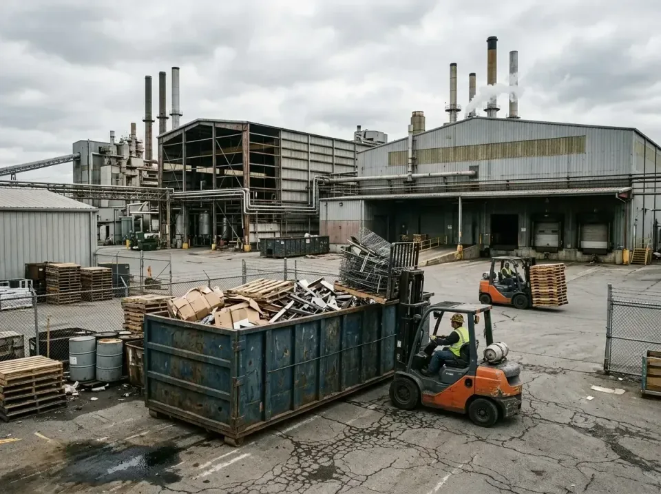 industrial-factory-scrap-conta-003 — frequently asked questions, Cheap Roll-off Dumpster Rentals in Carlyle, IL